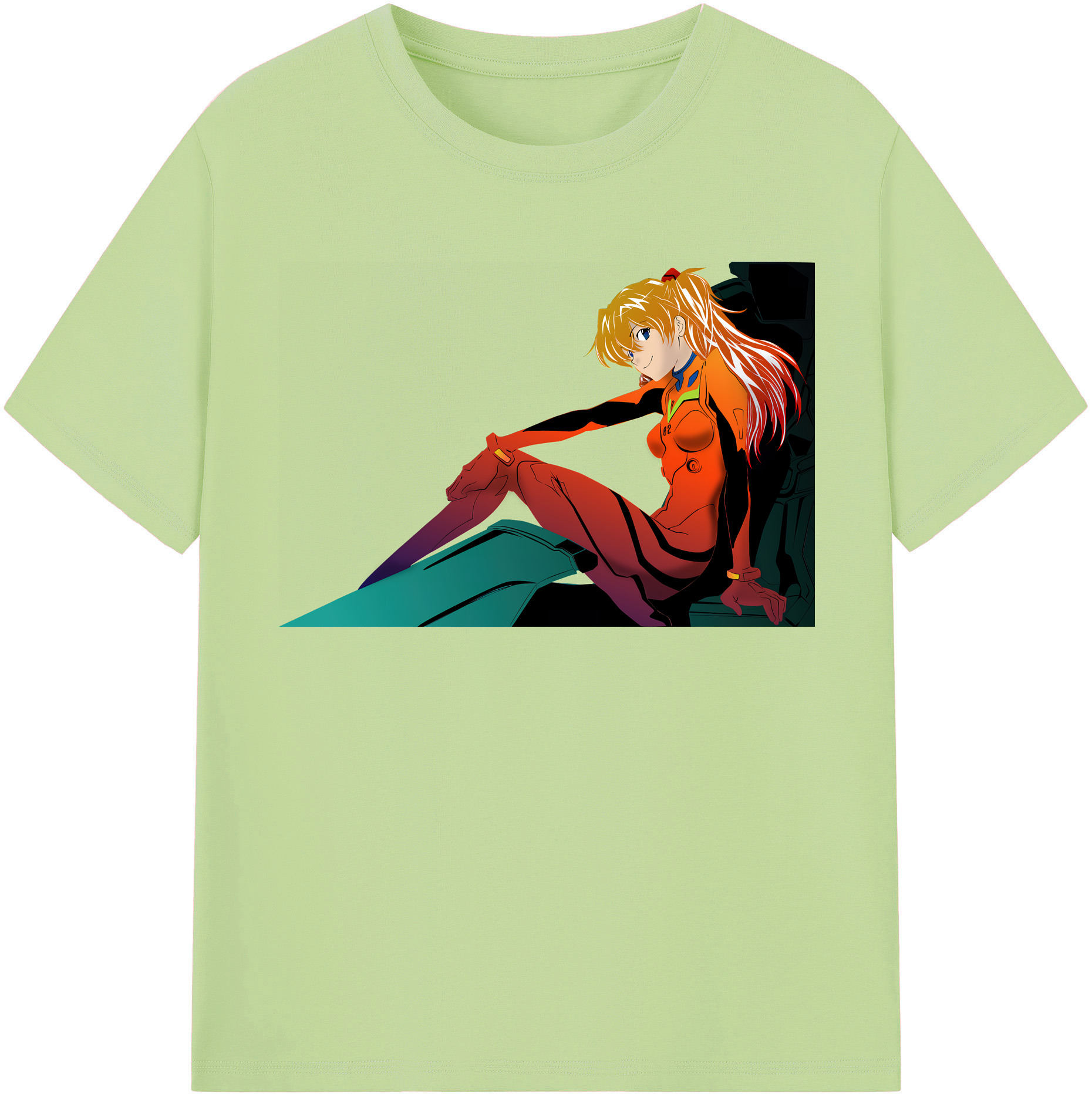 （画像用） EVA 新世紀エヴァンゲリオン 綿100％半袖Tシャツ（フロントプリント）